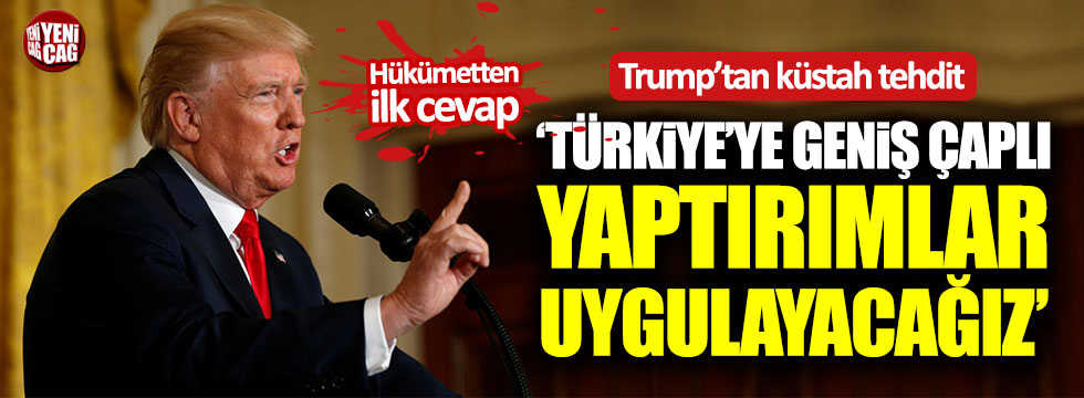 ABD'den Türkiye'ye tehdit: "Rahibi bırakmazsanız..."