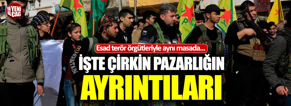 YPG/PKK ile Esad arasında çirkin pazarlık
