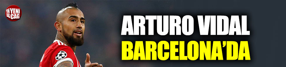 Arturo Vidal Barcelona’da