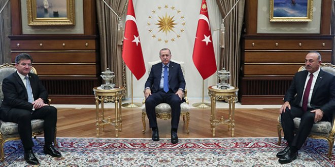 Erdoğan, BM Genel Kurul Başkanı'nı kabul etti