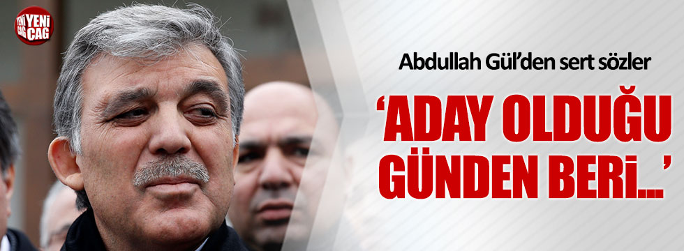 Abdullah Gül'den Trump tepkisi