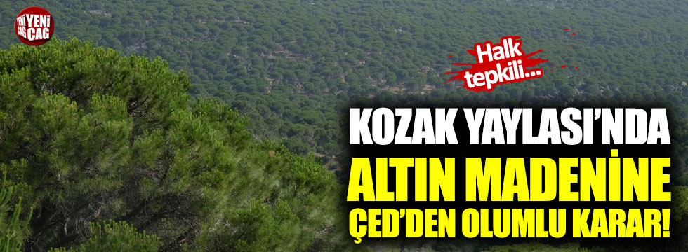 İzmir'deki altın madenine ÇED'den olumlu karar!