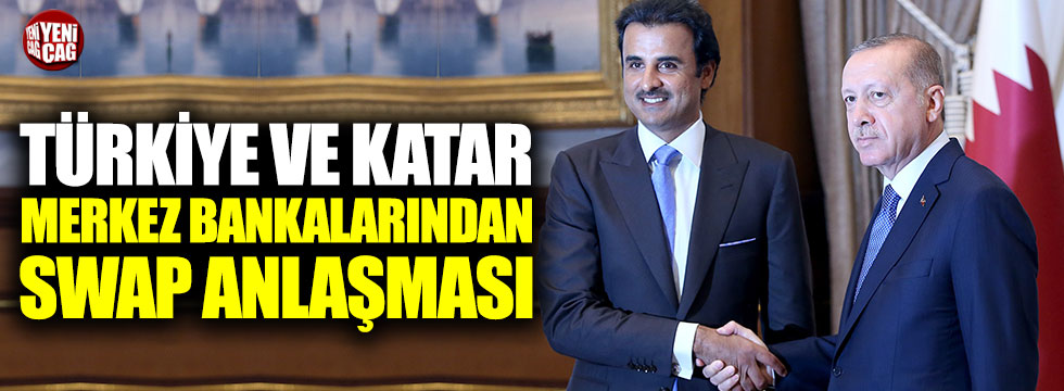 Türkiye ve Katar merkez bankalarından Swap anlaşması