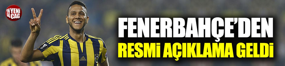 Fenerbahçe'den Josef De Souza açıklaması