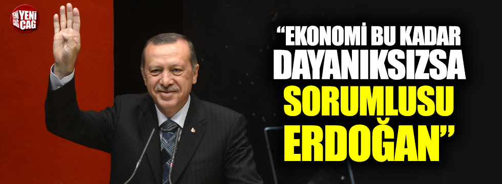 CHP'li Öztrak: "Ekonomi bu kadar dayanıksızsa, sorumlusu Erdoğan"