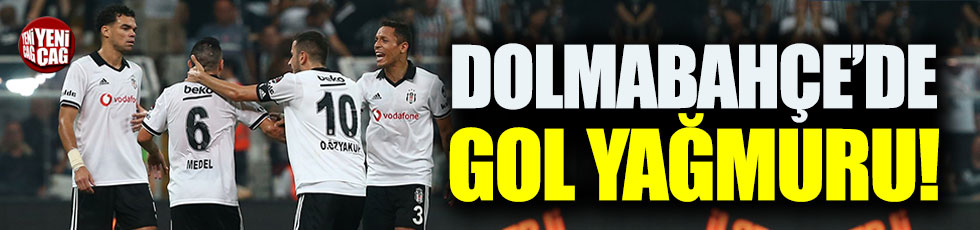 Dolmabahçe'deki gol yağmurundan Antalyaspor çıktı
