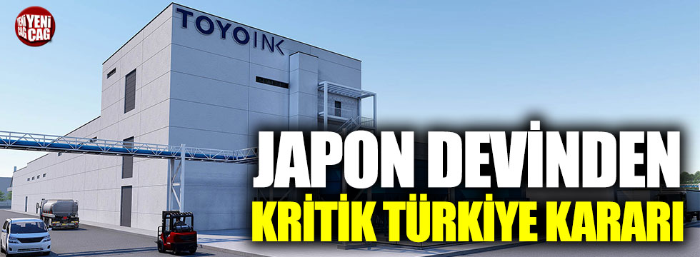 Japon şirket Türkiye yatırımını erteledi