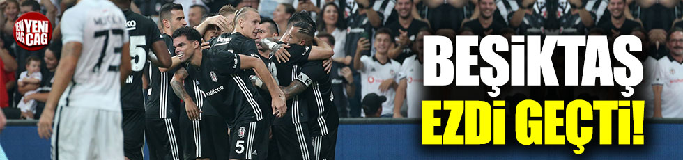 Beşiktaş Partizan'ı rahat geçti