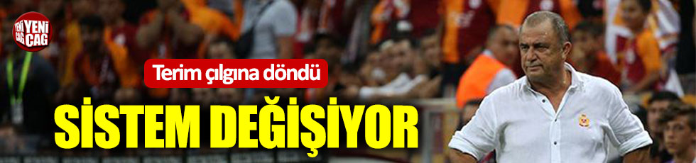 Galatasaray’da sistem değişiyor