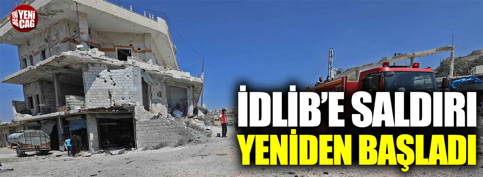 İdlib’e topçu ateşi