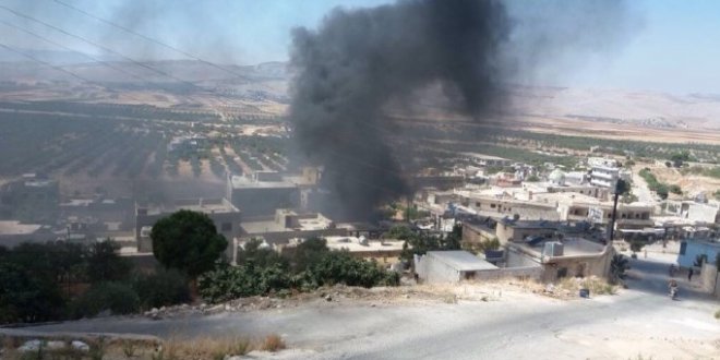 Esad rejiminden İdlib’e topçu ateşi