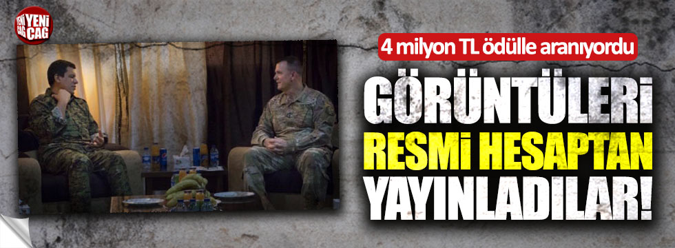 ABD'li general YPG'li elebaşı ile görüştü
