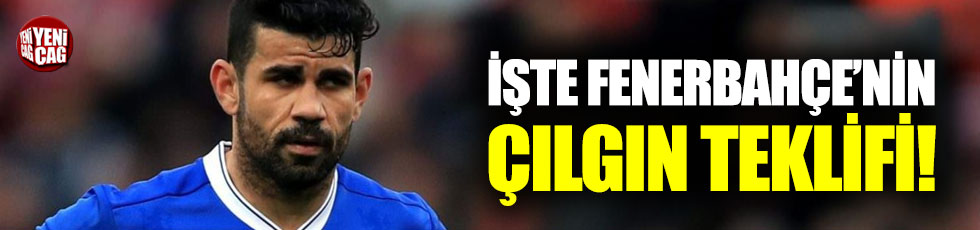 Fenerbahçe'den Diego Costa'ya çılgın teklif