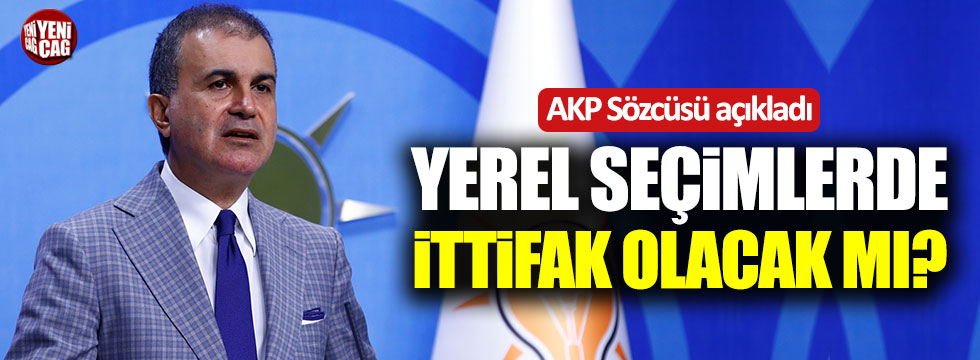 AKP'den ittifak açıklaması