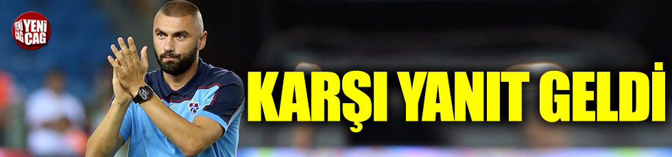 Burak Yılmaz’dan Trabzonspor’a yanıt