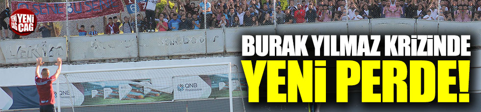 Trabzonsporlu taraftarlardan Burak Yılmaz'a destek