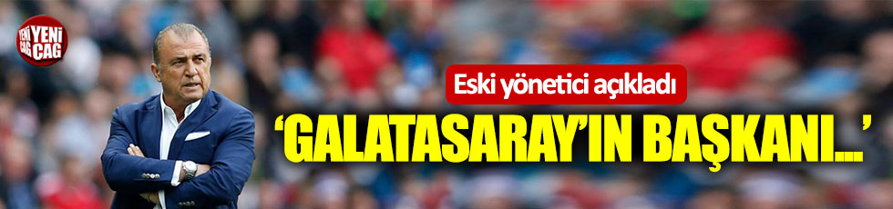 Adnan Öztürk: Galatasaray’ın başkanı Terim’dir