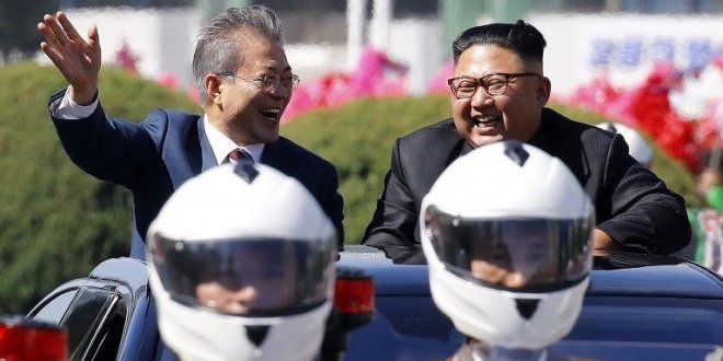 Güney Kore liderine görkemli karşılama