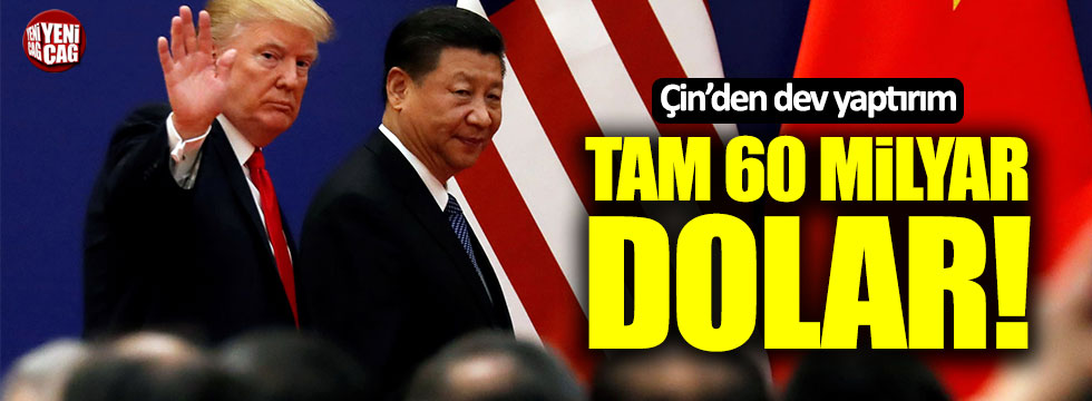 Çin'den ABD'ye dev yaptırım