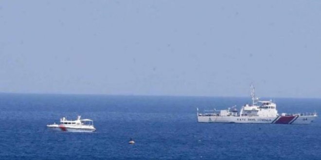 KKTC’de izinsiz avlanan Yunan gemisine gözaltı