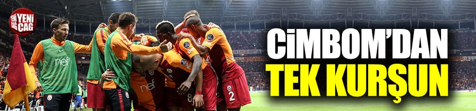 Galatasaray Erzurumspor'u tek golle geçti