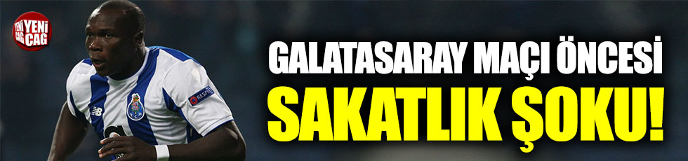 Porto’da Galatasaray maçı öncesi Aboubakar şoku