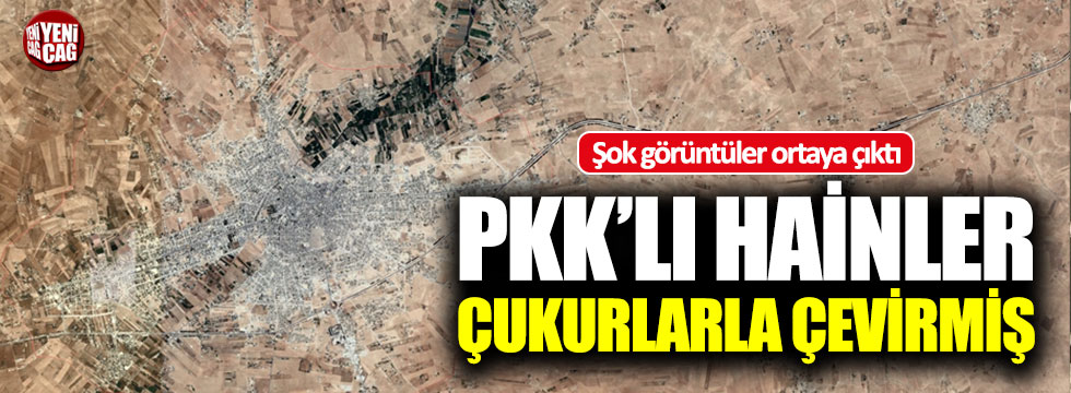 PKK Münbiç'i çukurlarla çevirmiş!