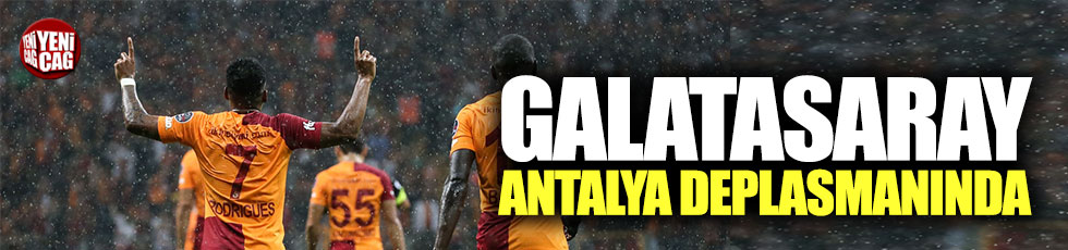 Galatasaray, Antalyaspor deplasmanında