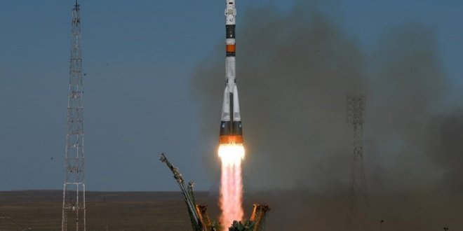 Soyuz'un fırlatılışında kaza