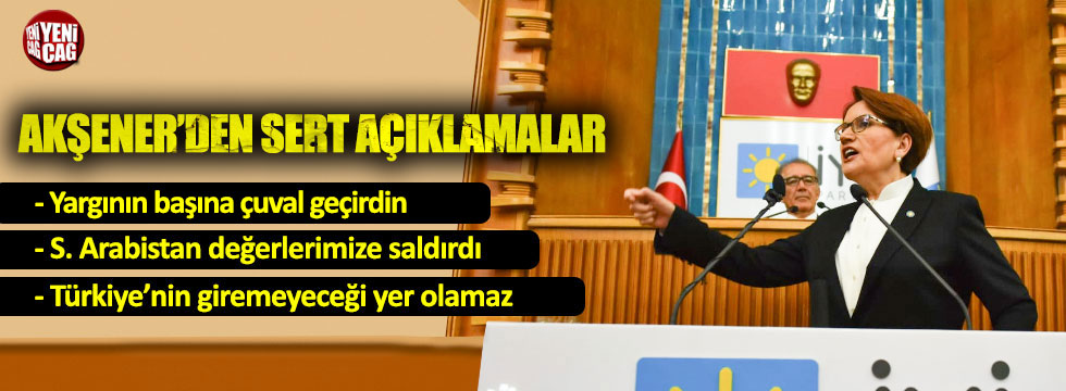 Meral Akşener, İYİ Parti grubuna seslendi