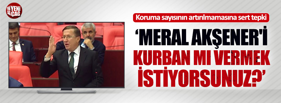 Türkkan: "Meral Akşener'i kurban mı vermek istiyorsunuz?"