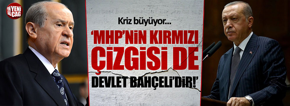 MHP'den AKP'ye sert tepki: "Devlet Bahçeli kırmızı çizgimizdir"