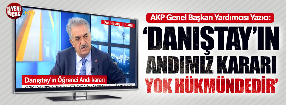 AKP'den Andımız çıkışı: "Danıştay'ın kararı yok hükmünde"