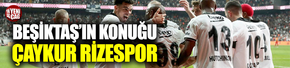 Beşiktaş-Çaykur Rizespor maçı hangi kanalda, saat kaçta?