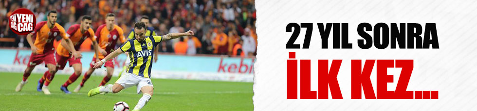 Fenerbahçe, 27 yıl sonra penaltı kullandı