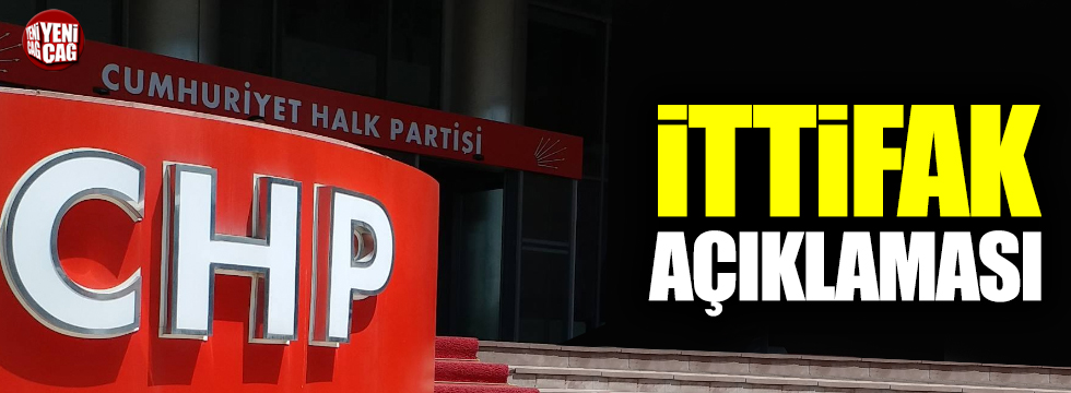 CHP'li Bülent Tezcan'dan ittifak açıklaması