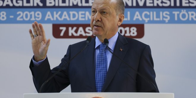 Erdoğan: "Sağlıkta millileşme ihtiyacı var"
