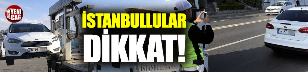İstanbullu çekilen aracının bilgisine 'cepten' ulaşacak