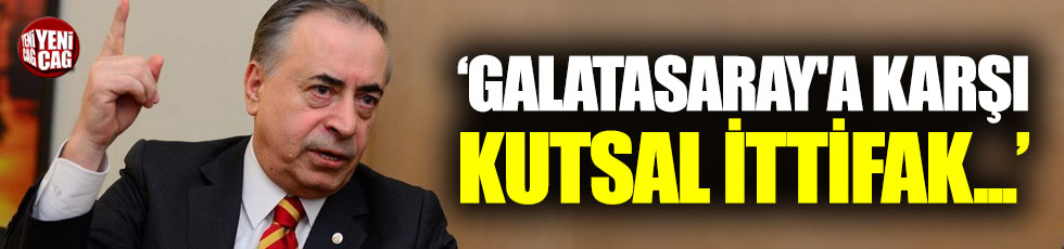 Mustafa Cengiz'den tepki: "Galatasaray'a karşı..."