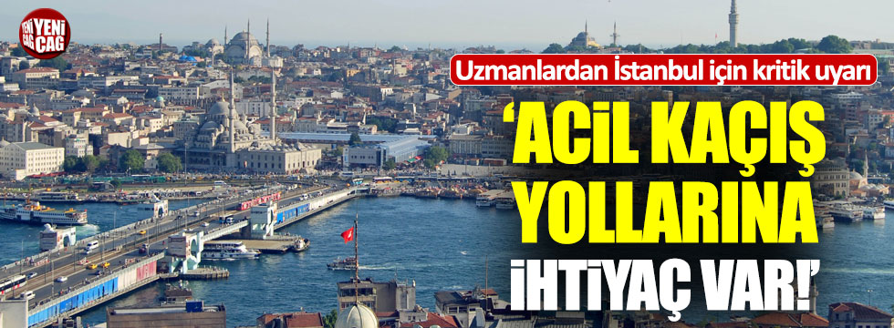 İstanbul için 'zemin sıvılaşması' uyarısı