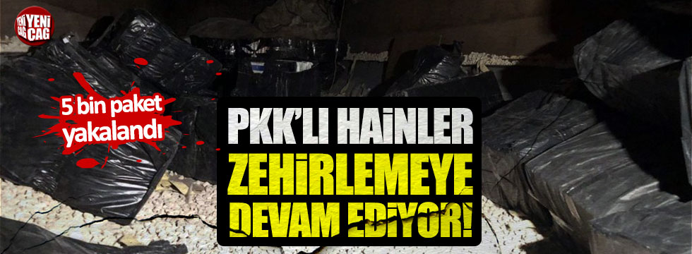 PKK'nın sigara kaçakçılığına Jandarma darbesi