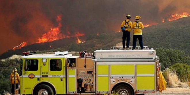 ABD'deki yangında ölü sayısı 56'ya yükselldi