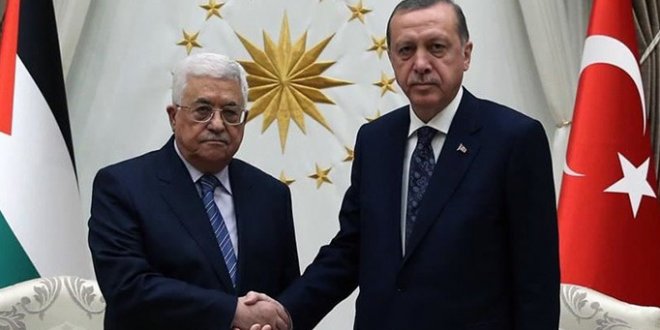 Erdoğan ve Abbas telefonda görüştü