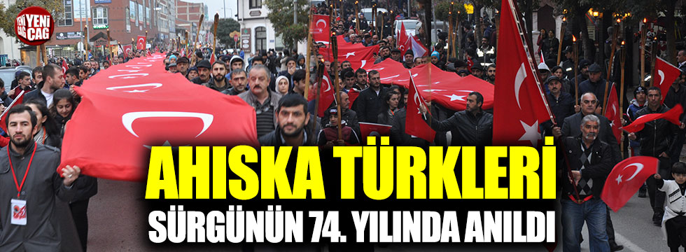 Ahıska Türkleri sürgünün 74. yılında anıldı