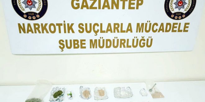Gaziantep'te uyuşturucuya 8 tutuklama