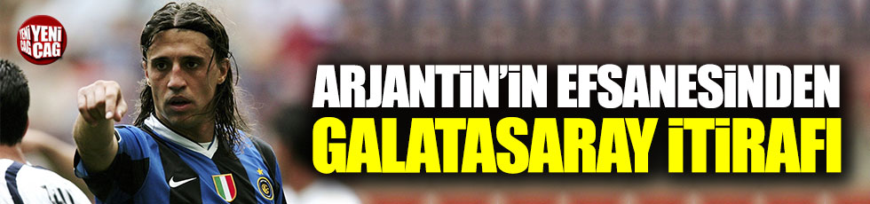 Hernan Crespo'dan Galatasaray itirafı