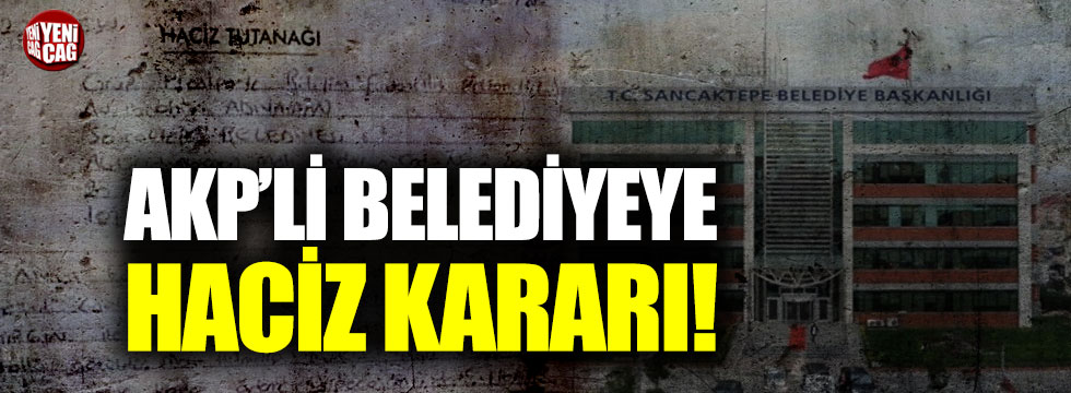 AKP'li belediye hazcizlik oldu
