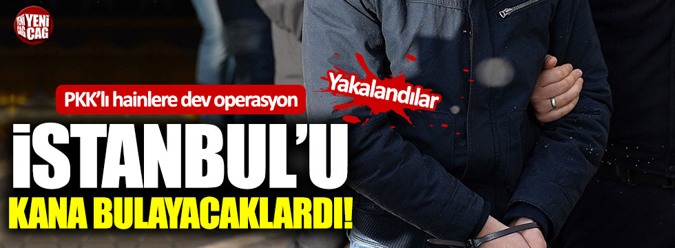 Saldırı hazırlığındaki PKK'lı hainler yakalandı!