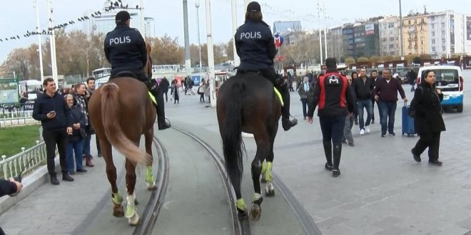 Atlı polisler göreve başladı