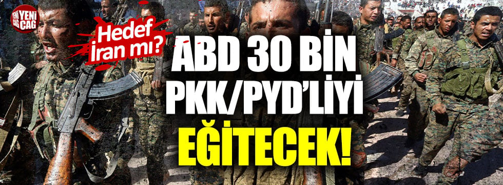 ABD, 30 bin PYD'liyi eğitecek